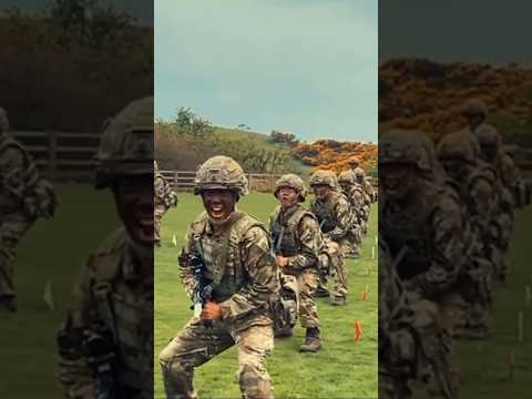 🇬🇧Gurkha Recruits Training on the use of Bayonets. #britisharmy #gurkhas  #nepal