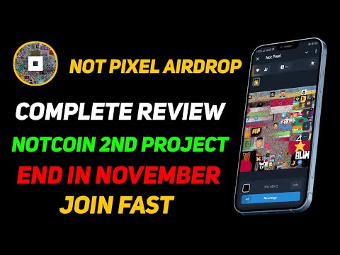 Not pixel airdrop - complete review - Not pixel Backed by Notcoin - Hassan Crypto Official