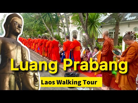 Luang Prabang, Laos 🇱🇦 - Discover The 1200-year-old Buddhist City - Laos Walking Tour