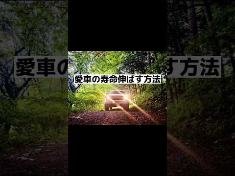 愛車の寿命を伸ばす方法 | alps corp. #shorts #車 #メンテナンス