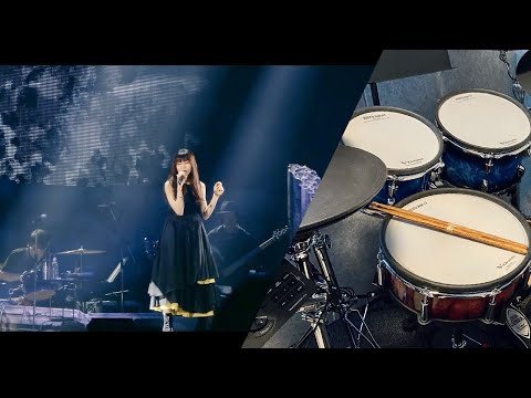 《Aimer Live in Saitama Super Arena "night world" 2021》11. Noir Noir Drum Cover (with lyrics)