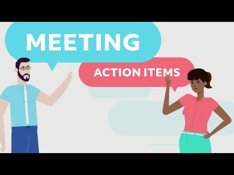 Meeting Action Items - Video Template