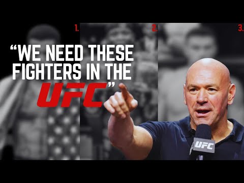 3 Fighters Whom DANA WHITE Should Sign IMMEDIATELY (Part #1)