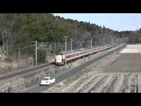 183系 田町車8両 成田臨 回送 2012/1/8