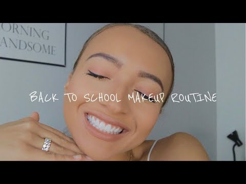 BACK TO SCHOOL MAKEUP ROUTINE FOR OILY SKIN