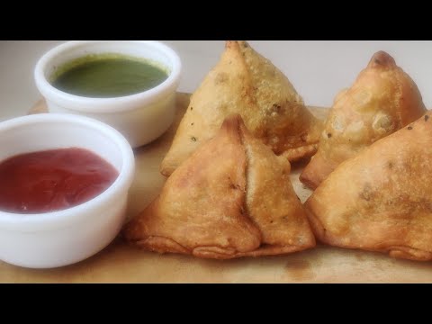 Samosa recipe||aloo samosa recipe||crispy aloo samosa||tea time snack recipe||chopping board ruchulu