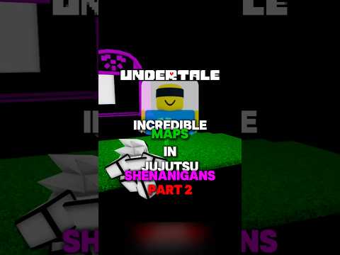 UNDERTALE MAP!! #jujutsushenanigans #roblox #foryou #shenanigans #jjk #jjs #anime #undertale #sans