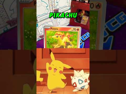 😱It’s Pikachu ⚡️ Opening Pokemon 151  EVERY SINGLE DAY! (Day 25) #shorts #pokemon