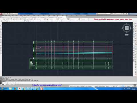 lisp to draw profile  for sewer and stormwater pipe line autocad | AutoCAD Lisp Routines to draw