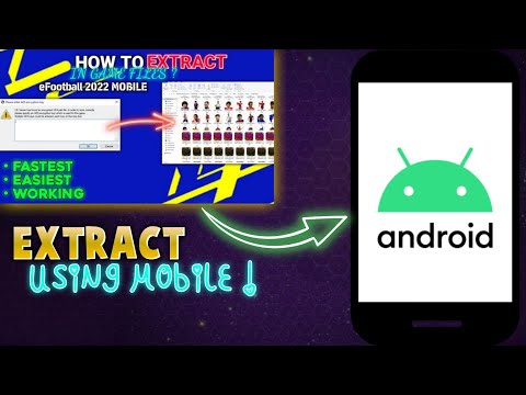EXTRACT eFootball 2024 Mobile Game Files using YOUR PHONE! Players Cards, Faces & More - Easy Steps!