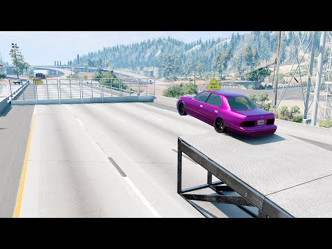 Mobil vs Ramp #13 - BeamNG Drive