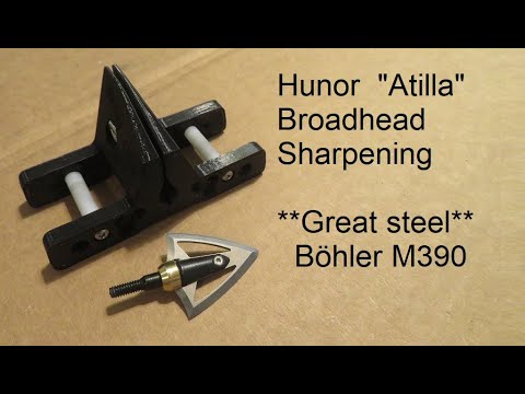 Hunor Atilla Broadhead Sharpening