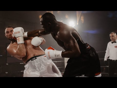 WILLY 'THE RING TIGER' KYAKONYE KOs ITALIAN GIOVANNI AURIEMMA, WINS WBF HEAVYWEIGHT TITLE