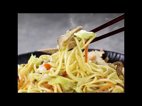 肉絲炒麵【西華冷泉合金炒鍋】