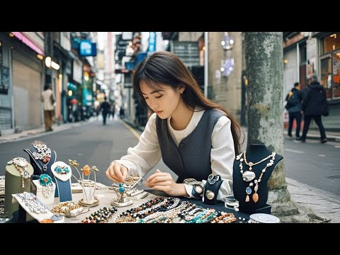 The seemingly inconspicuous girl selling goods on the street turns out to be a jewelry design genius