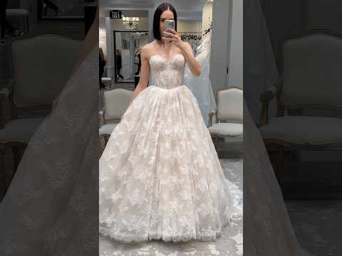 BRAND NEW Pearl Ball Gown Wedding Dress!