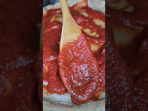 Cast Iron Prociutto Burratta Pizza #shorts #pizza