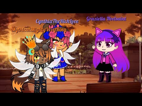 Me & @CynthiaTheRichQueenGold Meet @graziellathelovelygachatuber In Gacha Club (*My Style*)