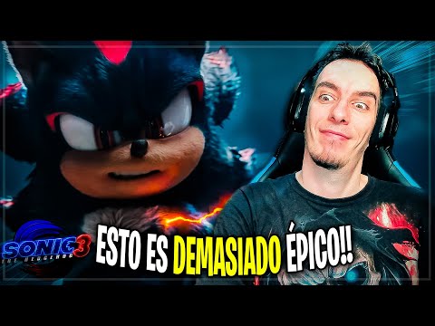 Esto es DEMASIADO ÉPICO!! TRAILER FINAL de SONIC 3 LA PELÍCULA 2024 (Mi REACCIÓN)