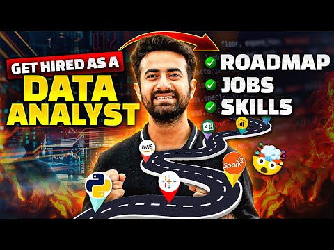 Complete Roadmap To Get Hired as a DATA ANALYST 🔥 | Skills Required to Become a Data Analyst in 2024