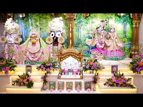 Deity Greetings and Srila Prabhupada Guru Puja - Tuesday, Last Day of 2024