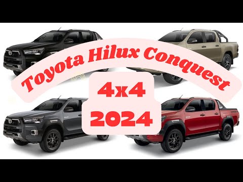 Toyota Hilux Conquest 4x4 AT 2024 WIDE TRACK EDITION