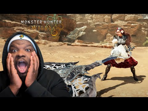 Monster Hunter Wilds Trailer Reaction: NEW Charge Blade Gameplay, New Move Set, NEW Armor Set, , Etc