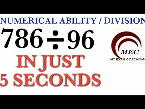 NUMERICAL ABILITY
MATHS SHORTCUT
FOR  COMPETITIVE EXAMS