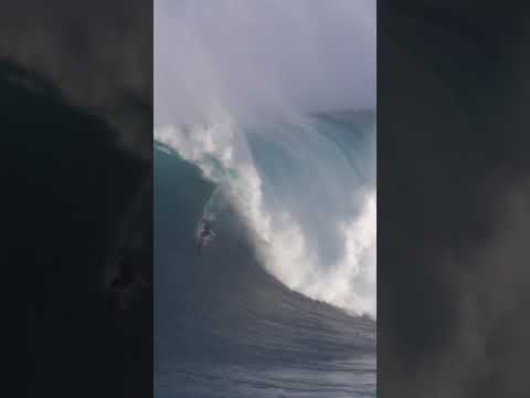 EXTREME BIG WAVE SURFING AT "JAWS" RIDE OF THE YEAR NOMINEE - KAI LENNY #Shorts