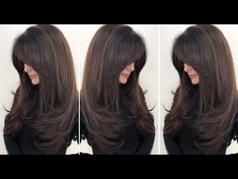 Gorgeous Long Layered Haircut Tutorial for Women With Face Framing Layers