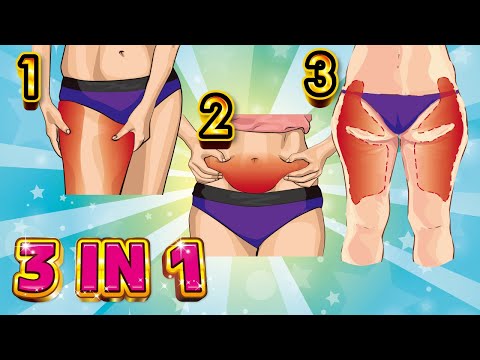 Outer Thighs + Inner Thighs + Lower Belly + Toned Butt｜Most Effective Workout