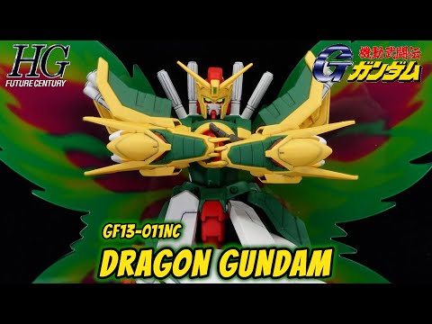 P-Bandai HG Dragon Gundam Review | Mobile Fighter G Gundam