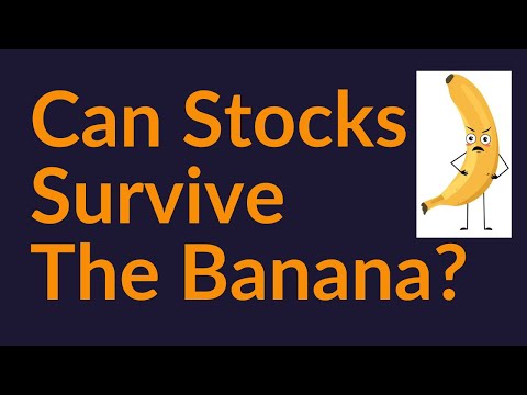 Can Stocks (and Bitcoin) Survive The Banana?