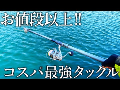 【予算2万円】ウキサビキやカゴ釣りが快適にできる！堤防釣りの汎用性に優れたタックルを紹介します［マルチマリン］