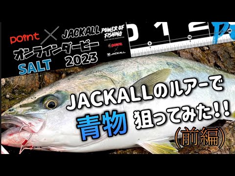 【ショアジギング】JACKALLのルアーで青物狙ってみた！！(前編)ジャッカル×ポイントオンラインダービー『POWER OF FISHING SALT』