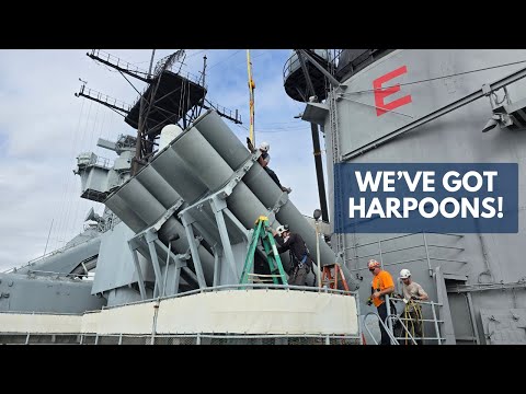 New On the Battleship: HARPOONS and the DRONE DOME