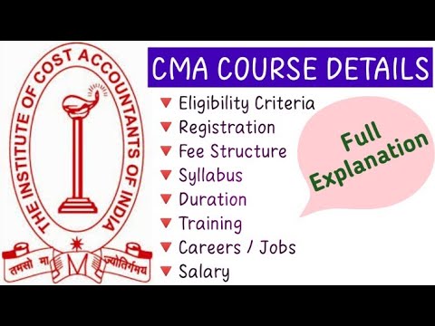 CMA COURSE FULL DETAILS || ELIGIBILITY CRITERIA , FEE STRUCTURE, DURATION, SALARY || #LEARNING #cma