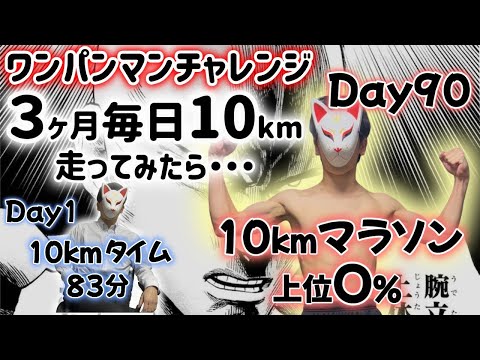 【Success 90】運動不足のサラリーマンが３ヶ月ワンパンマンチャレンジ続けたらどこまで速くなるのか（90-day One Punch Man Challenge results）