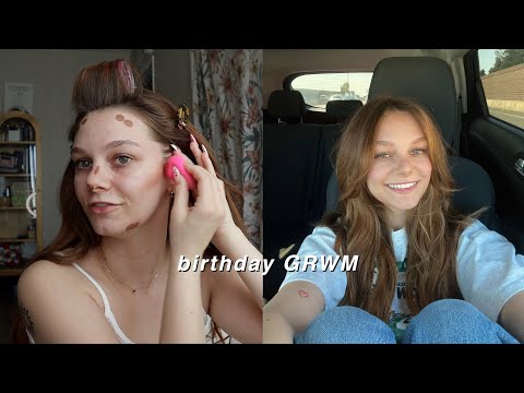 GRWM FOR MY 22ND BIRTHDAY