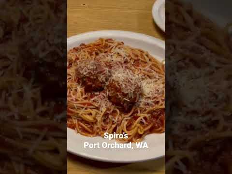 Spaghetti & Meatballs Dinner at Spiro’s