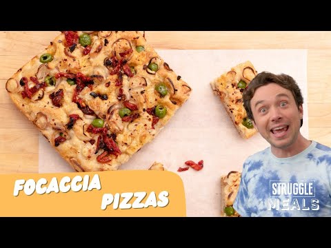 Frankie Focaccia Pizzas for Pennies