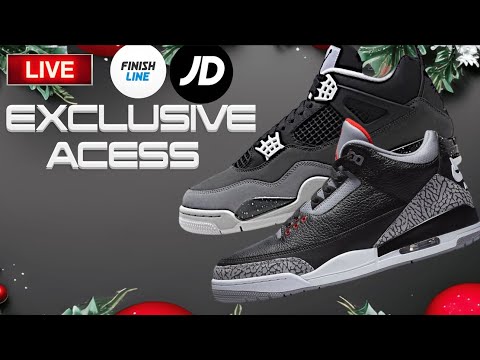 GET READY! FNL/JDSPORTS EA JORDAN 4 FEAR & SHOCK DROP? JORDAN BC3