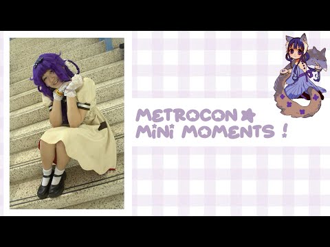 ☀️ ꒱ metrocon 2024 mini vlog ! ☆