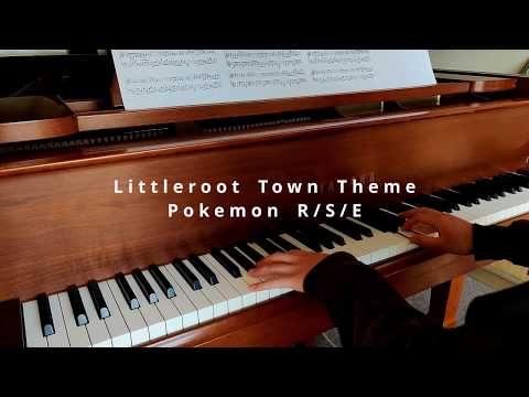 Littleroot Town Theme, Pokemon R/S/E | Piano