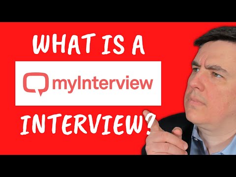 What is a myInterview interview?