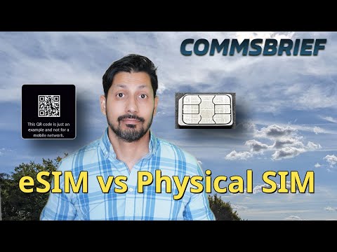 Difference between eSIM and physical SIM