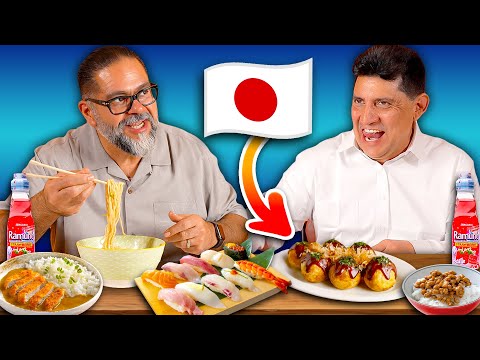 Mexican Dads Try Japanese Food!