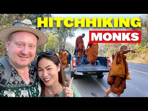 Hitchhiking Monks... and then they did something naughty. 👹👹👹👹