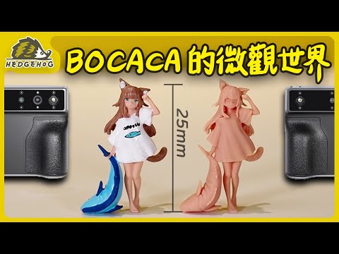 【BOCACA的微觀世界】feat. REVOPOINT MIRACO 3D Scanner【Hedgehog刺蝟幫】