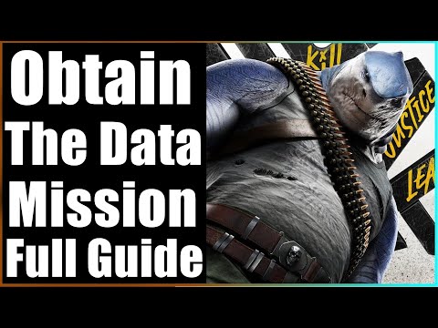 Suicide Squad Kill the Justice League Gotta Cache' Em All - Obtain The Data Mission Full Guide